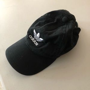 black vintage adidas hat